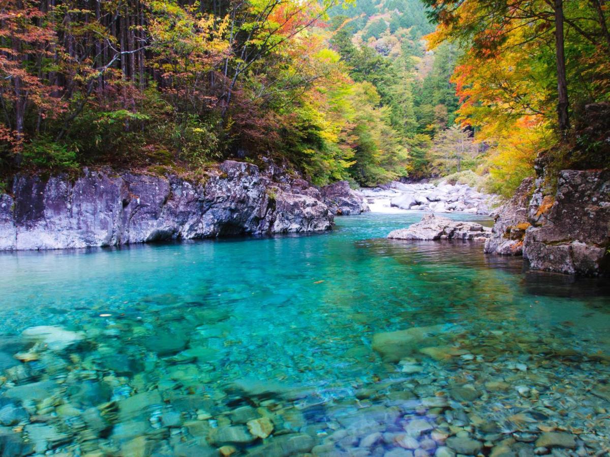 Hotel 阿寺温泉 フォレスパ木曽あてら荘 Okuwa Esterno foto